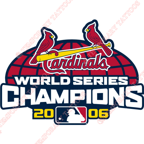 World Series Champions Customize Temporary Tattoos Stickers NO.2036